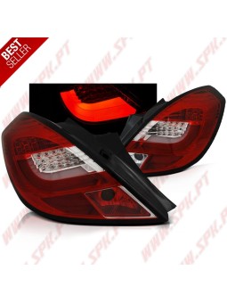 Farolins LED-BAR Red - Opel Corsa D 3 Portas (2006-2014)