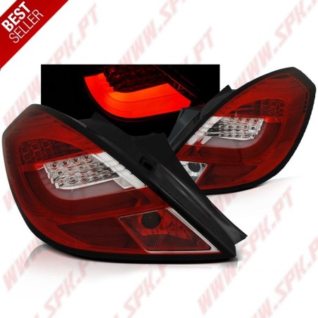 Farolins LED-BAR Red - Opel Corsa D 3 Portas (2006-2014)