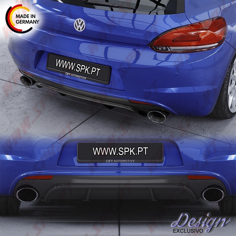 Difusor Traseiro - VW Scirocco R (2010-2012)
