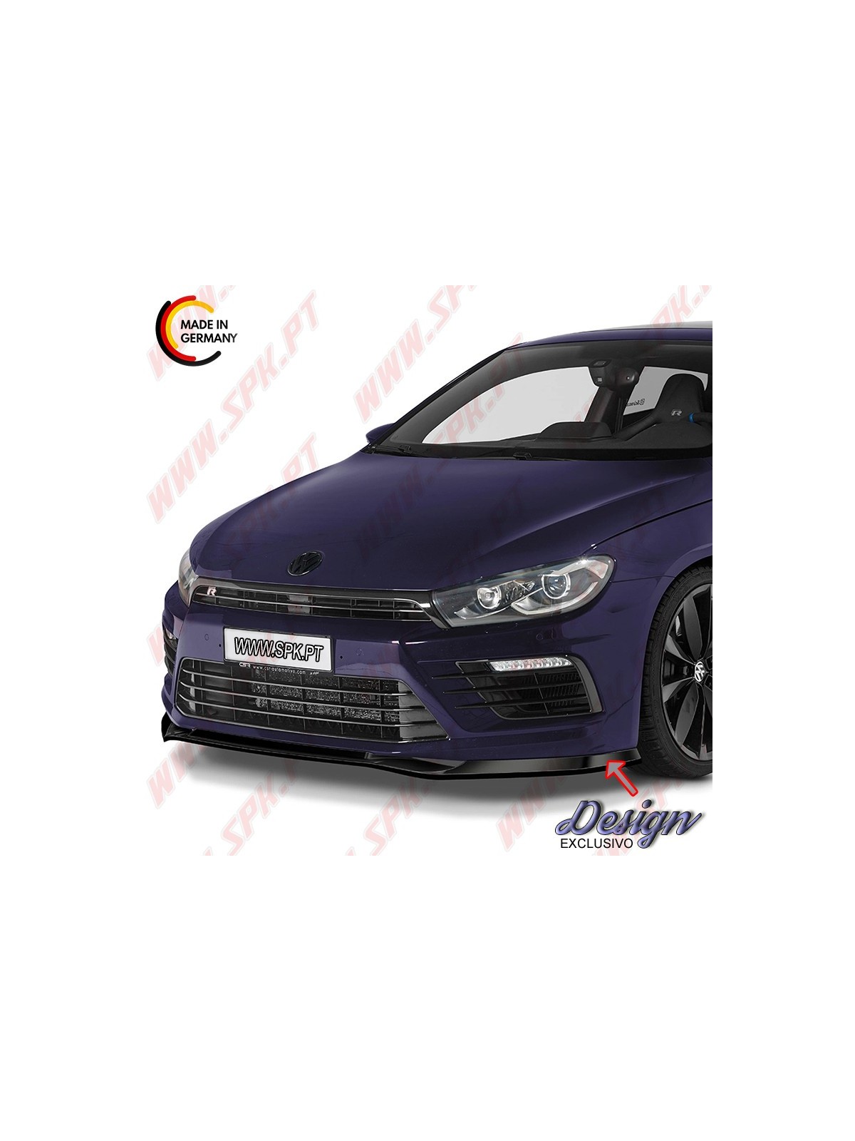 Lip Spoiler Frontal - VW Scirocco R Facelift (2014-2017)