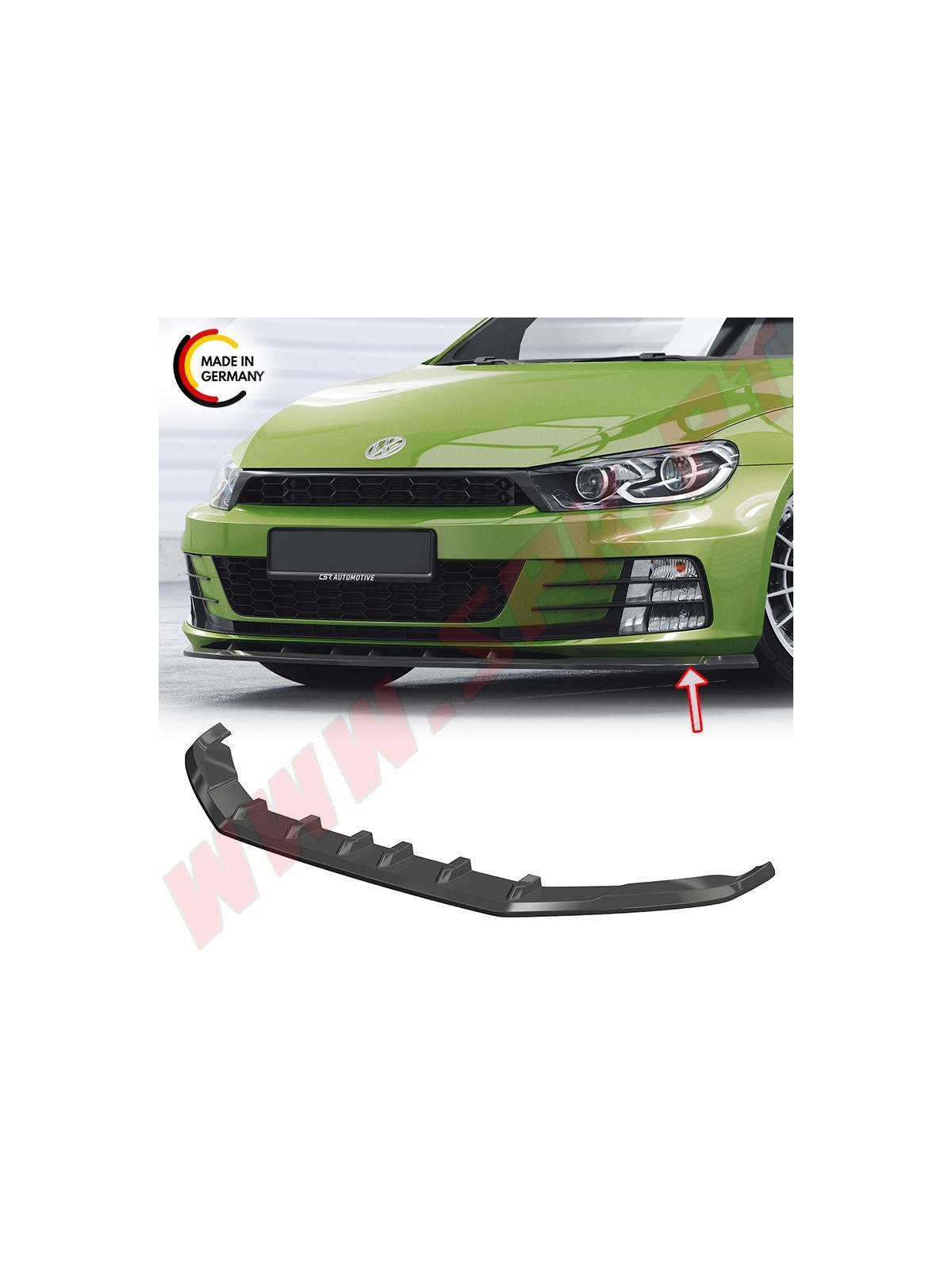 Lip Spoiler Frontal - VW Scirocco R-Line Facelift (2014-2017)