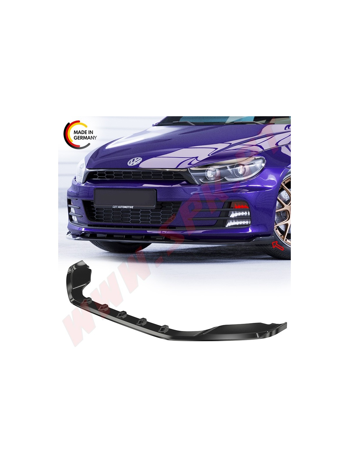 Lip Spoiler Frontal - VW Scirocco Standard Facelift (2014-2017)