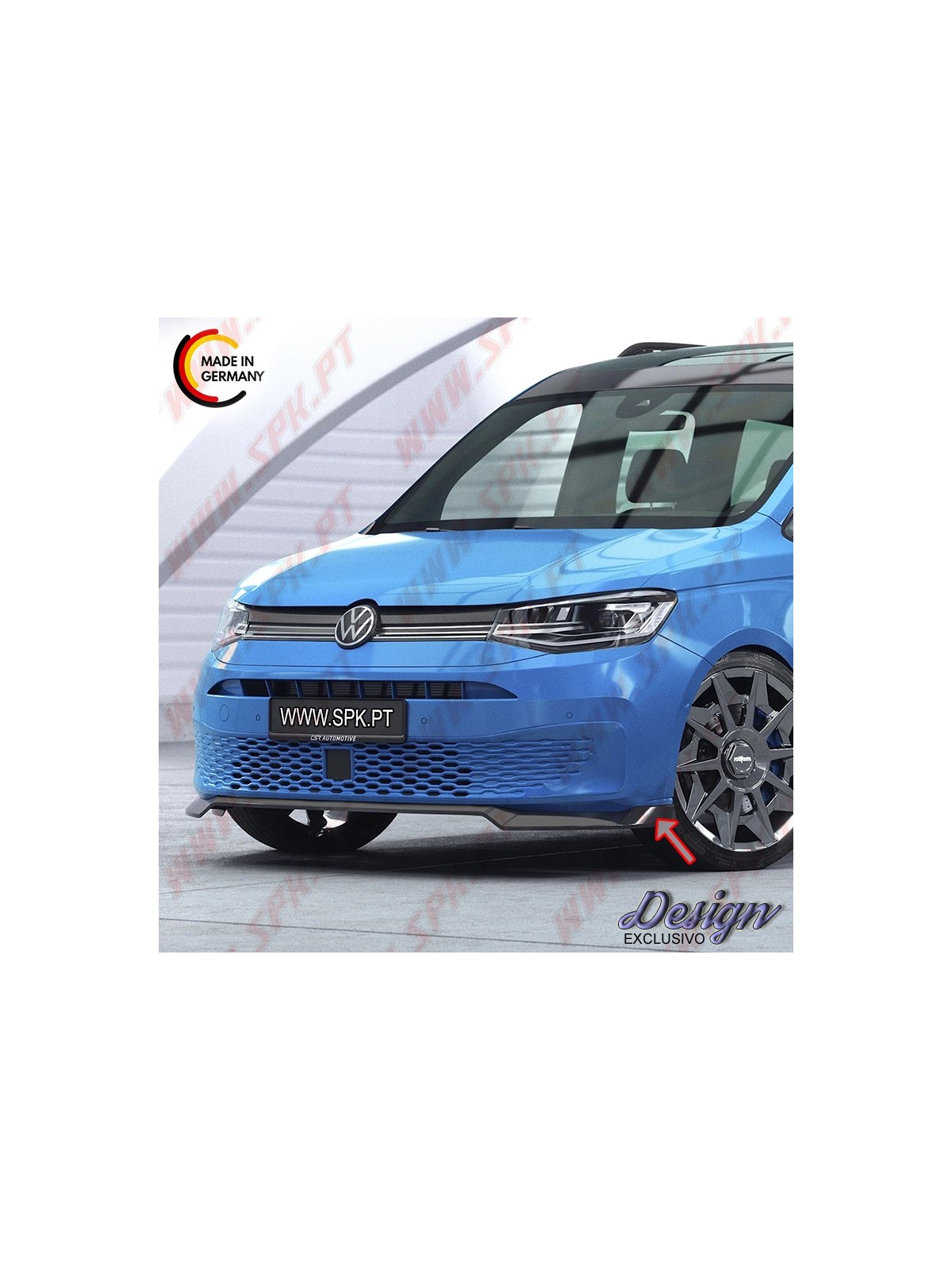 Lip Spoiler Frontal - VW Caddy 5 (2020-)