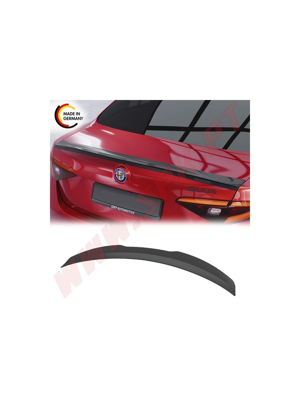 Aileron Traseiro - Alfa Romeo Giulia (2015-2021) Aileron Traseiro - Alfa Romeo Giulia (2015-2021)
