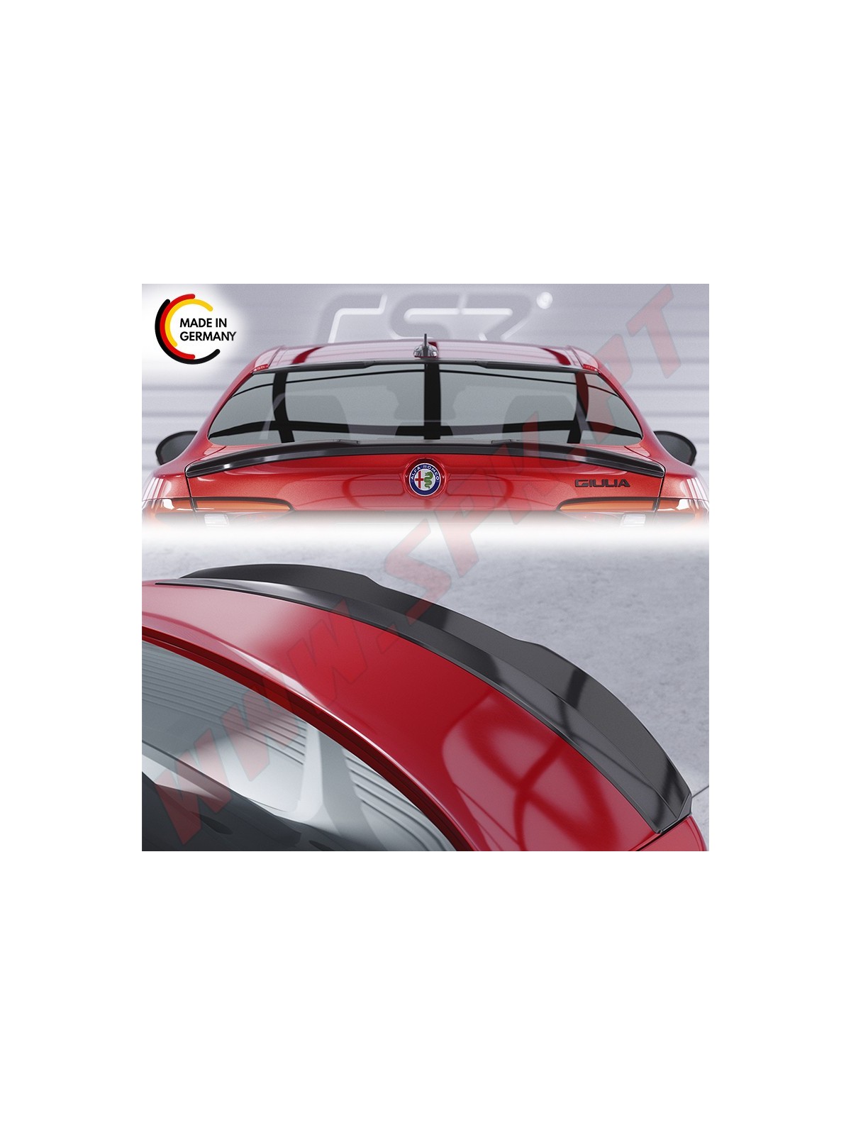 Aileron Traseiro - Alfa Romeo Giulia (2015-2021) Aileron Traseiro - Alfa Romeo Giulia (2015-2021)
