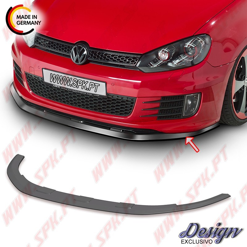 Lip Spoiler Frontal - VW Golf 6 GTI - GTD (2008-2012) Lip Spoiler Frontal - VW Golf 6 GTI - GTD (2008-2012)