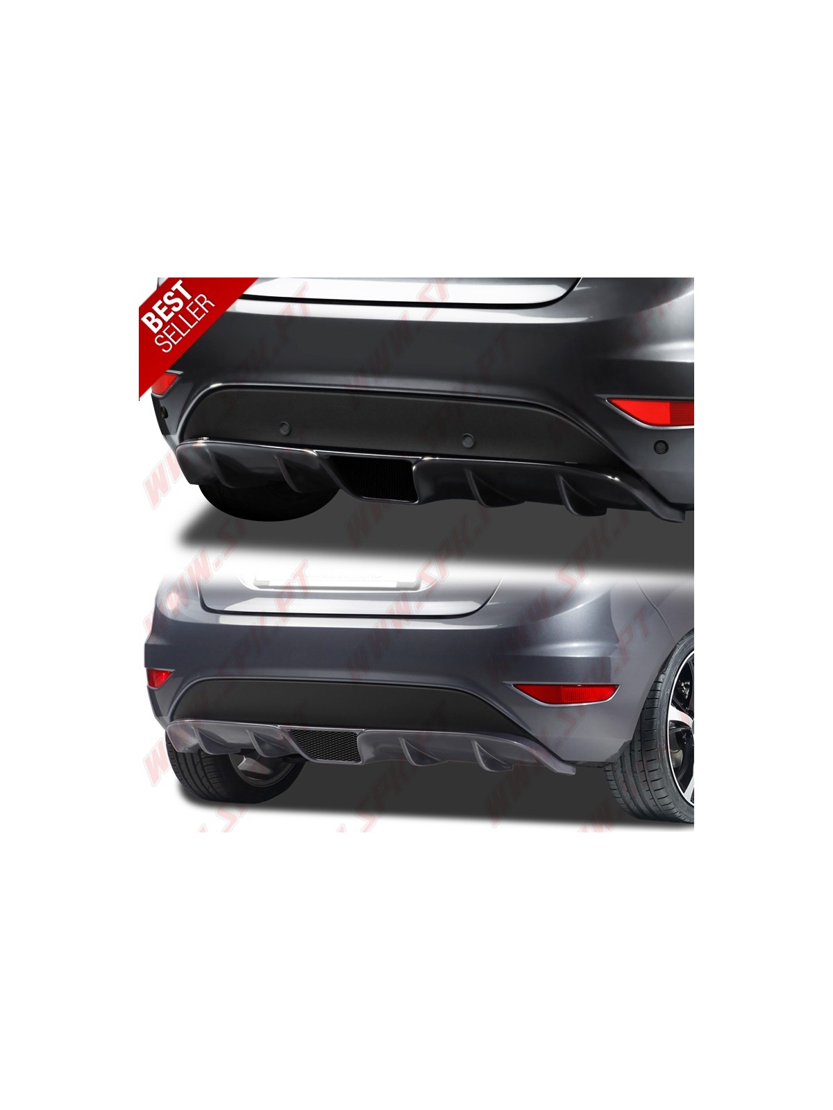 Difusor Traseiro - Ford Fiesta JA8 / JR8 (2008-2017) Difusor Traseiro - Ford Fiesta JA8 / JR8 (2008-2017)