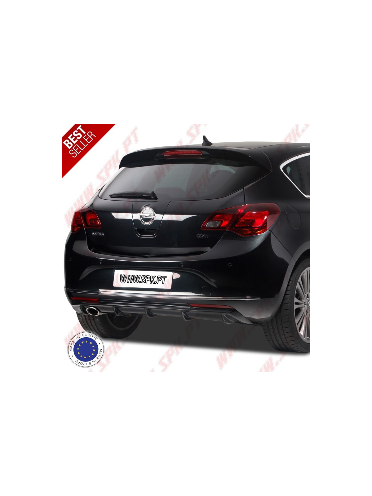 Difusor Traseiro - Opel Astra J 5 Portas (2009-2015) Difusor Traseiro - Opel Astra J 5 Portas (2009-2015)