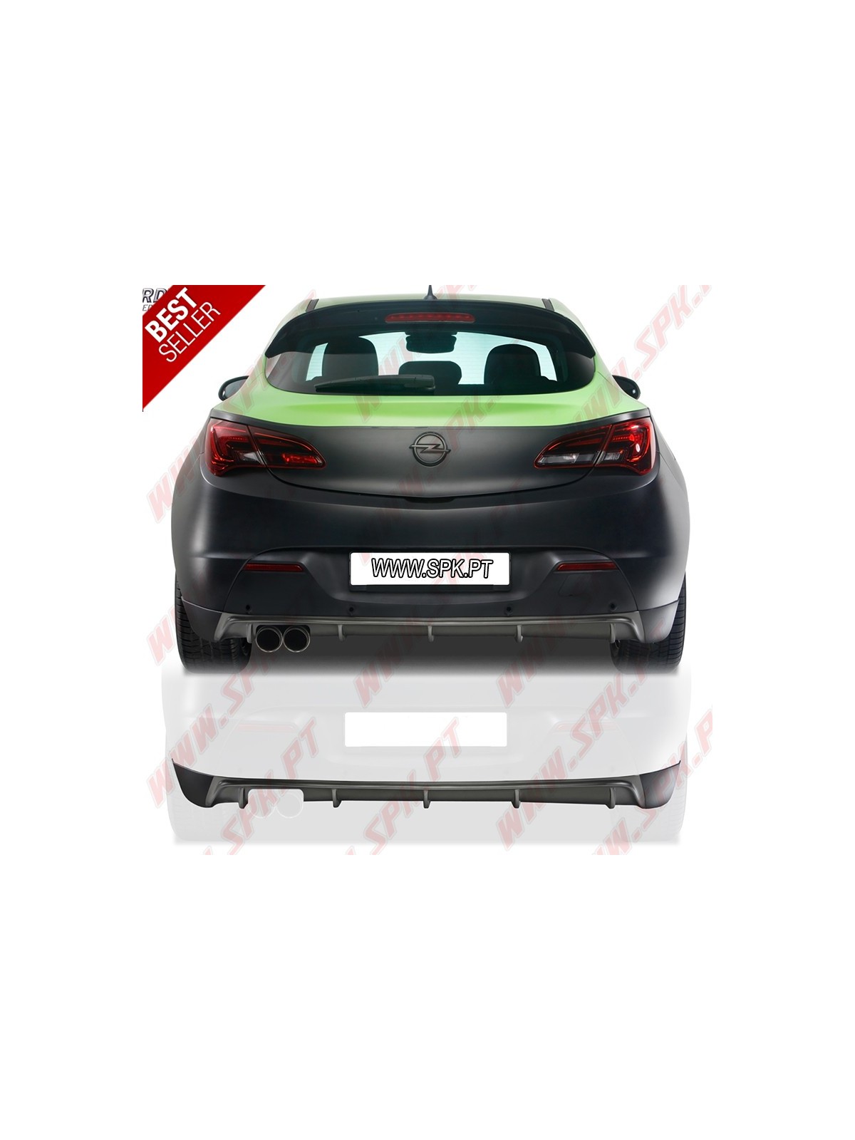 Difusor Traseiro - Opel Astra J GTC (2009-2015)