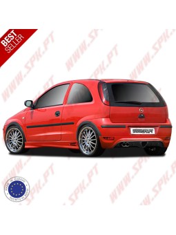 Difusor Traseiro - Opel Corsa C Facelift (2003-2006)