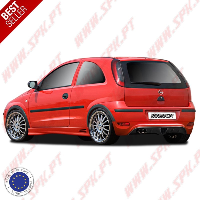 Difusor Traseiro - Opel Corsa C Facelift (2003-2006)