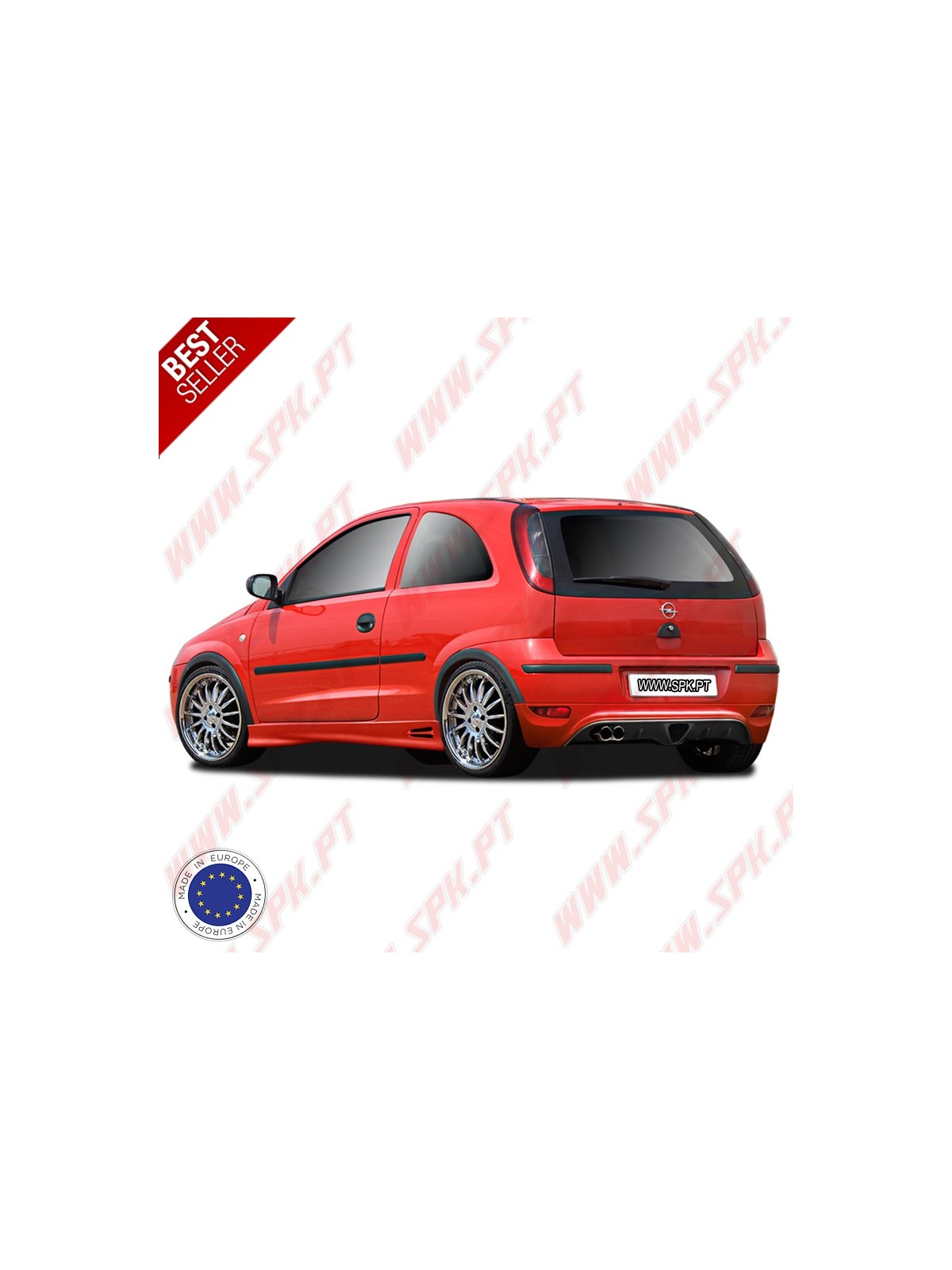 Difusor Traseiro - Opel Corsa C Facelift (2003-2006)