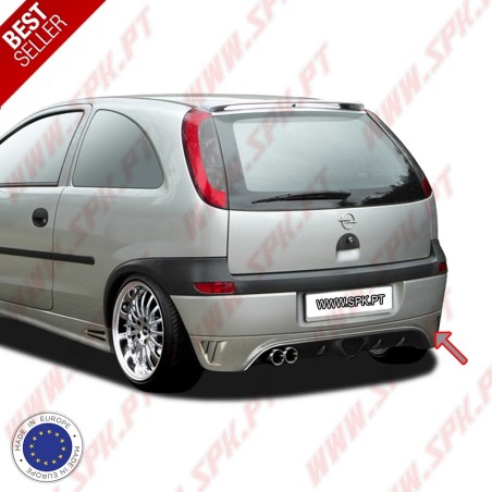 Difusor Traseiro - Opel Corsa C (2000-2003)