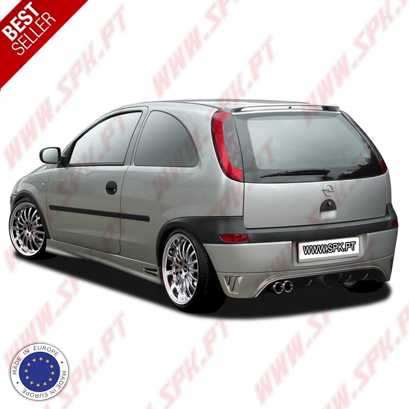 Difusor Traseiro - Opel Corsa C (2000-2003) Difusor Traseiro - Opel Corsa C (2000-2003)