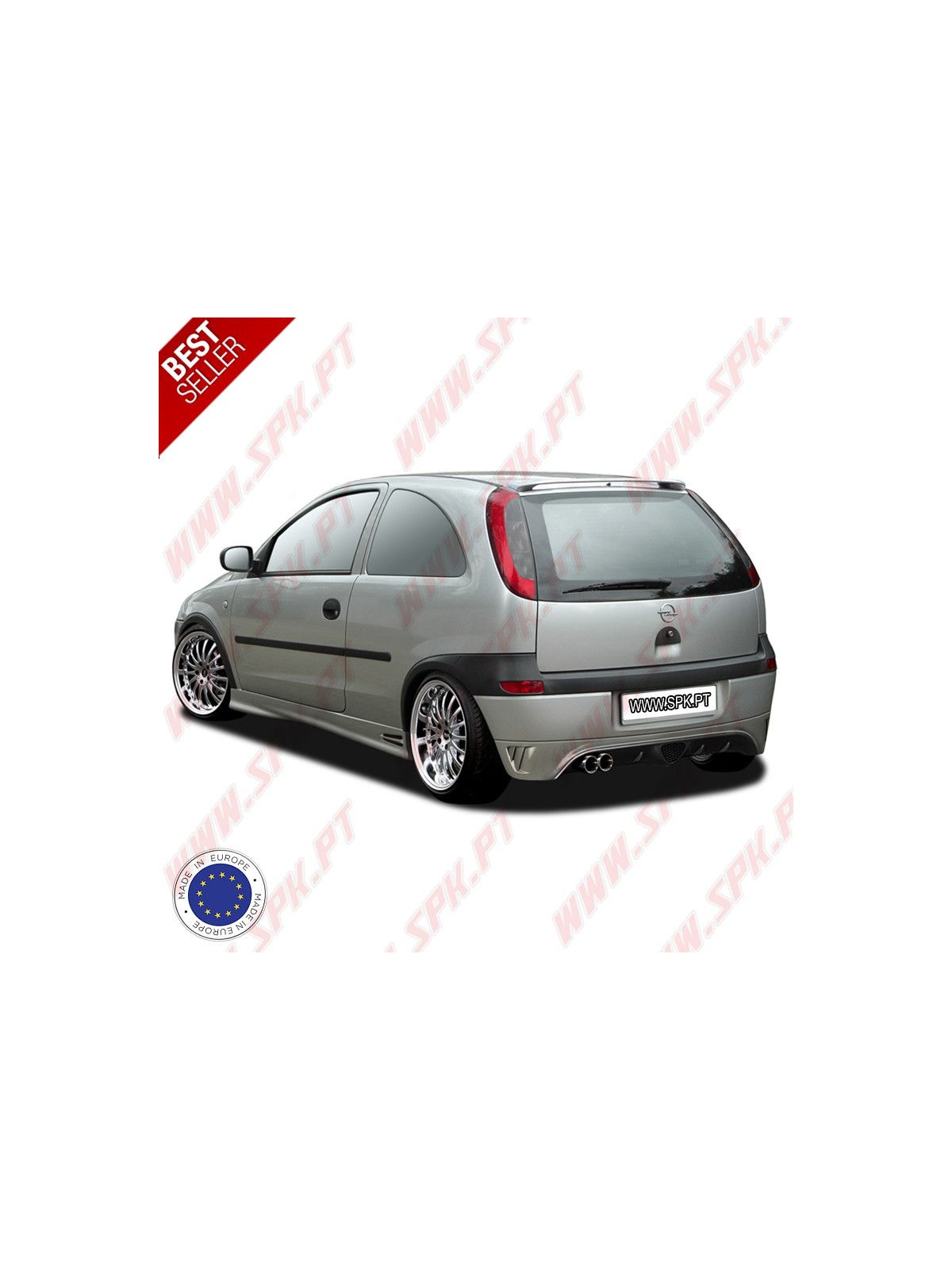 Difusor Traseiro - Opel Corsa C (2000-2003) Difusor Traseiro - Opel Corsa C (2000-2003)