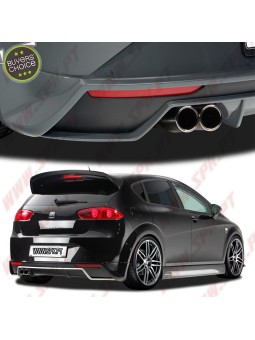 Difusor Traseiro V.2 - Seat Leon 1P Facelift (2009-2012)