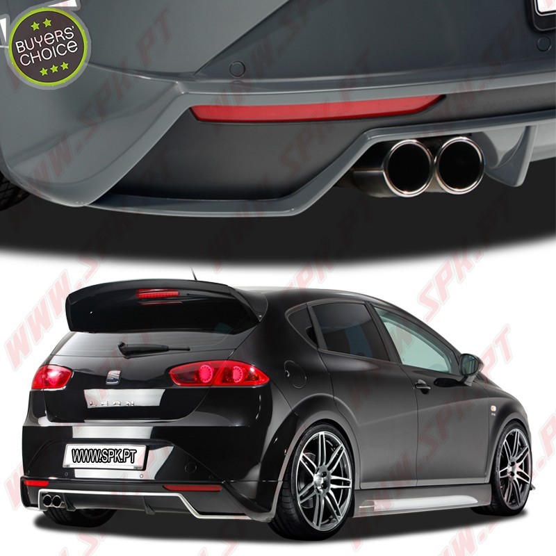 Difusor Traseiro V.2 - Seat Leon 1P Facelift (2009-2012)