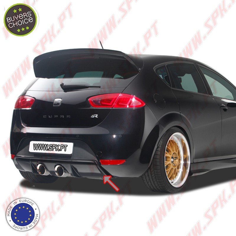 Difusor Traseiro V.1 - Seat Leon 1P FR / Cupra (2006-2012)