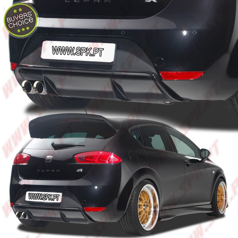 Difusor Traseiro V.3 - Seat Leon 1P FR / Cupra (2006-2012)