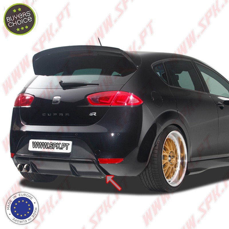 Difusor Traseiro V.3 - Seat Leon 1P FR / Cupra (2006-2012)