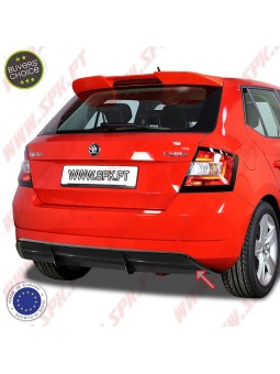 Difusor Traseiro - Skoda Fabia 3 - 5J / NJ (2014-2019)