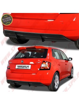 Difusor Traseiro - Skoda Fabia 3 - 5J / NJ (2014-2019)