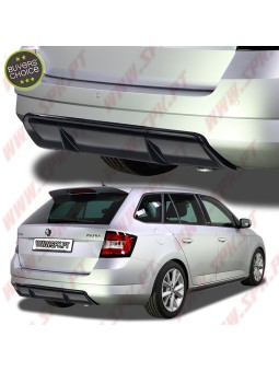 Difusor Traseiro - Skoda Fabia 3 Combi - 5J / NJ (2014-2019)