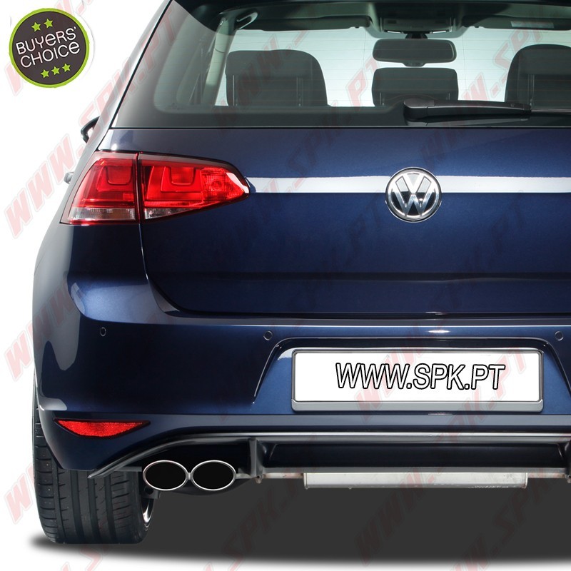 Difusor Traseiro - VW Golf 7 Standard (2012-2017) Difusor Traseiro - VW Golf 7 Standard (2012-2017)