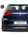 Difusor Traseiro - VW Golf 7 Standard (2012-2017) Difusor Traseiro - VW Golf 7 Standard (2012-2017)