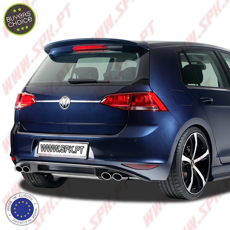 Difusor Traseiro - VW Golf 7 Standard (2012-2017) Difusor Traseiro - VW Golf 7 Standard (2012-2017)