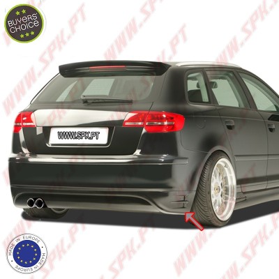 Difusor Traseiro - Audi A3 8P Sportback (2003-2008)