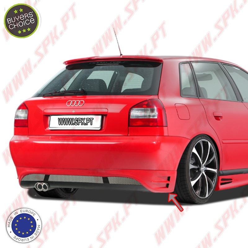 Difusor Traseiro - Audi A3 8L (1996-2003)