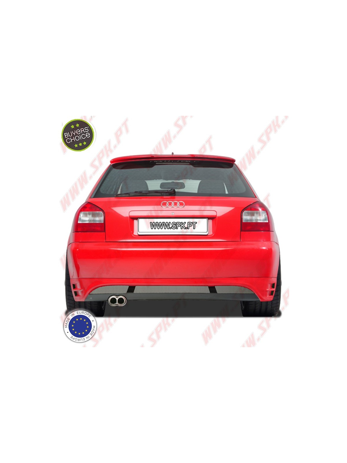 Difusor Traseiro - Audi A3 8L (1996-2003)