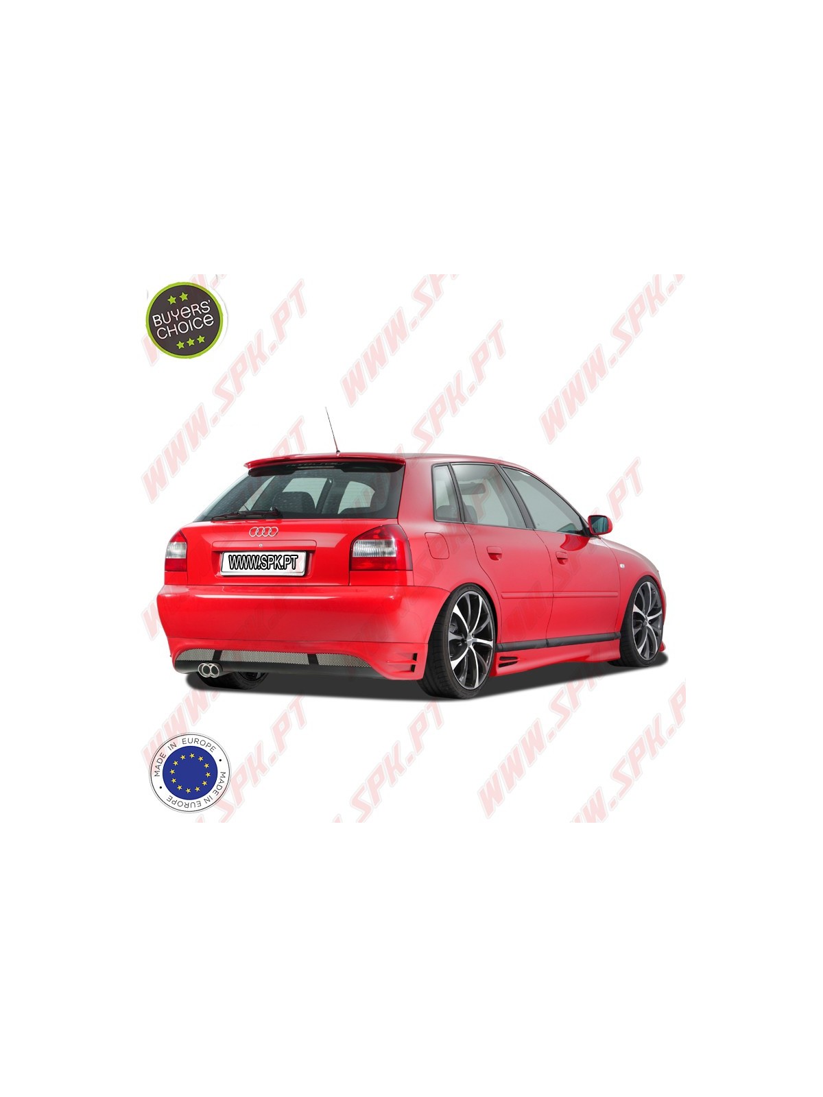 Difusor Traseiro - Audi A3 8L (1996-2003)