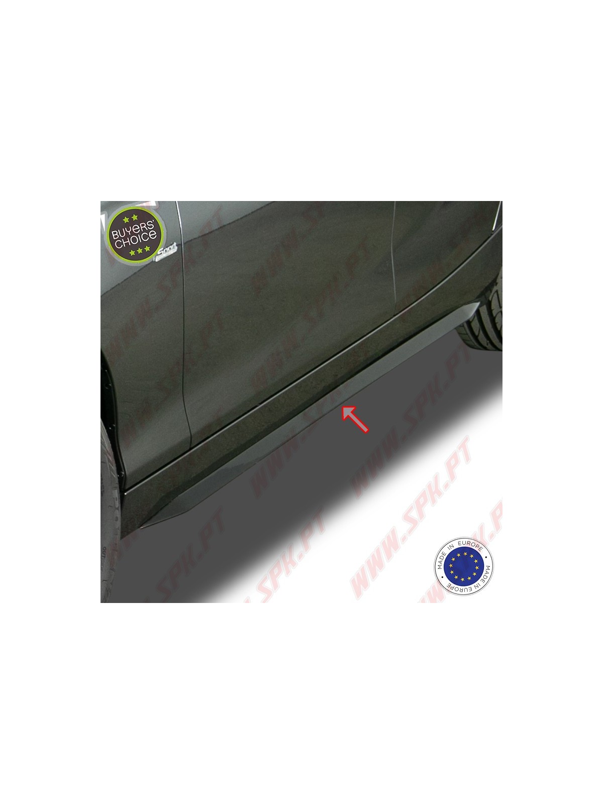 Extensão de Embaladeiras Slim - BMW F20 / F21 (2011-2019) Extensão de Embaladeiras Slim - BMW F20 / F21 (2011-2019)