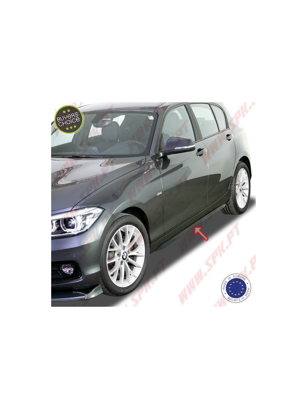 Extensão de Embaladeiras Slim - BMW F20 / F21 (2011-2019) Extensão de Embaladeiras Slim - BMW F20 / F21 (2011-2019)