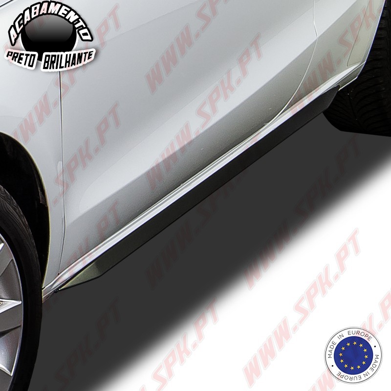 Extensão de Embaladeiras Slim - Audi A1 8X (2010-2018) Extensão de Embaladeiras Slim - Audi A1 8X (2010-2018)