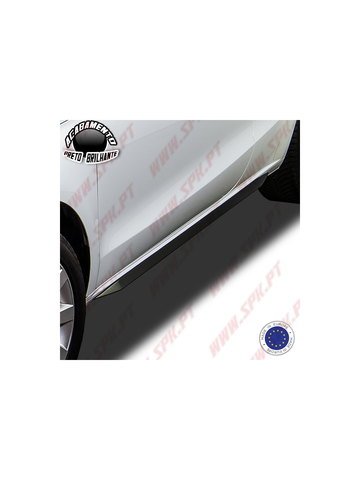 Extensão de Embaladeiras Slim - Audi A1 8X (2010-2018) Extensão de Embaladeiras Slim - Audi A1 8X (2010-2018)