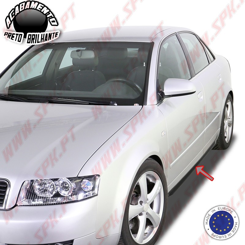 Extensão de Embaladeiras Slim - Audi A4 B6 (2001-2005) Extensão de Embaladeiras Slim - Audi A4 B6 (2001-2005)