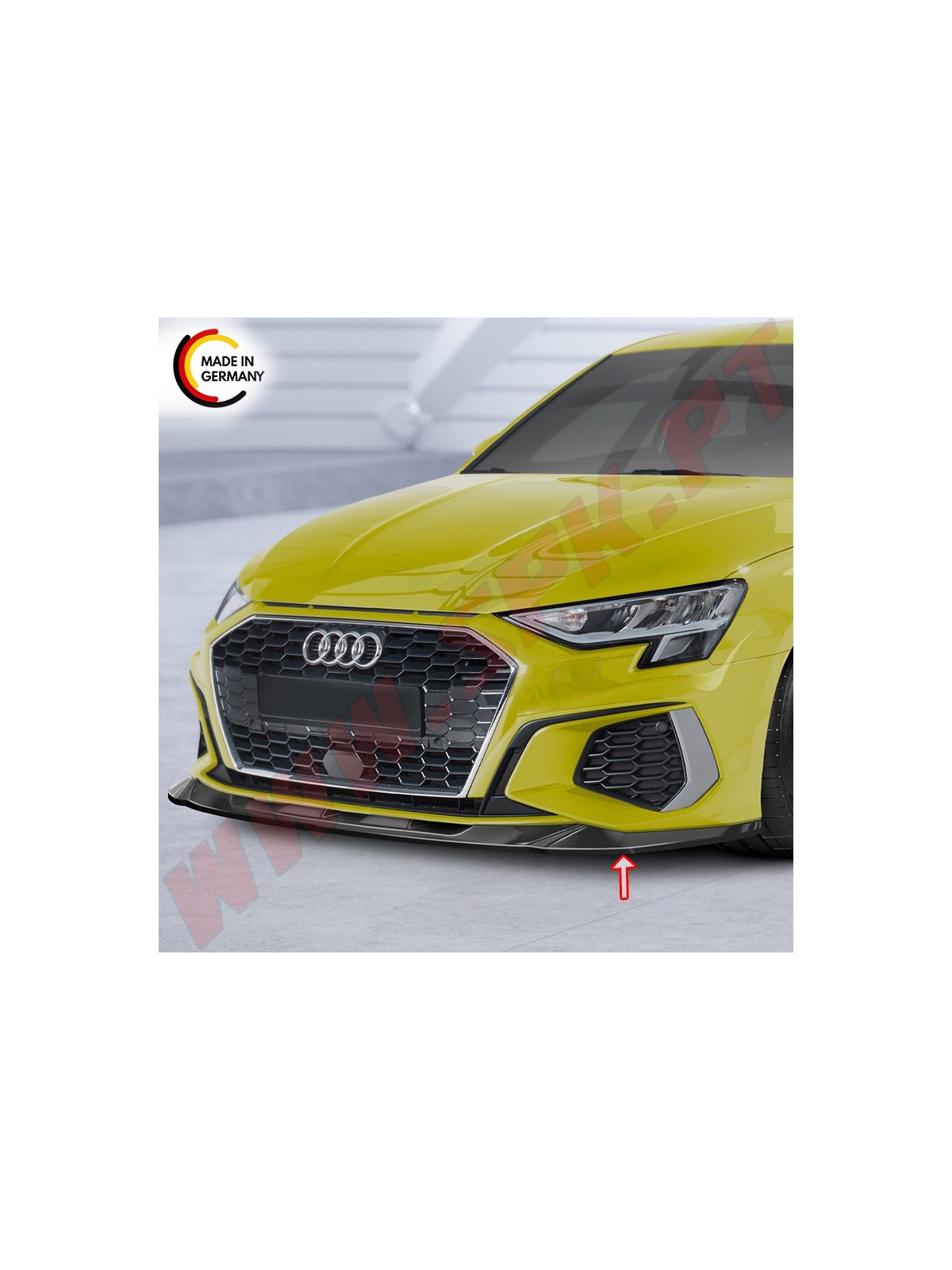 Lip Spoiler Frontal Audi A3 8Y S-Line / S3 (2020-)
