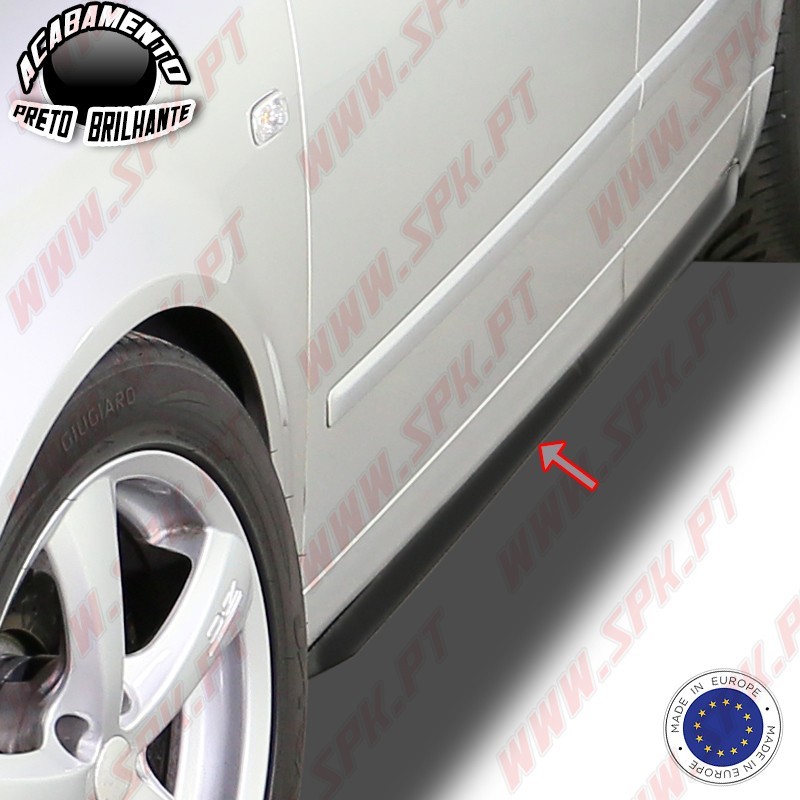 Extensão de Embaladeiras Slim - Audi A4 B6 (2001-2005) Extensão de Embaladeiras Slim - Audi A4 B6 (2001-2005)
