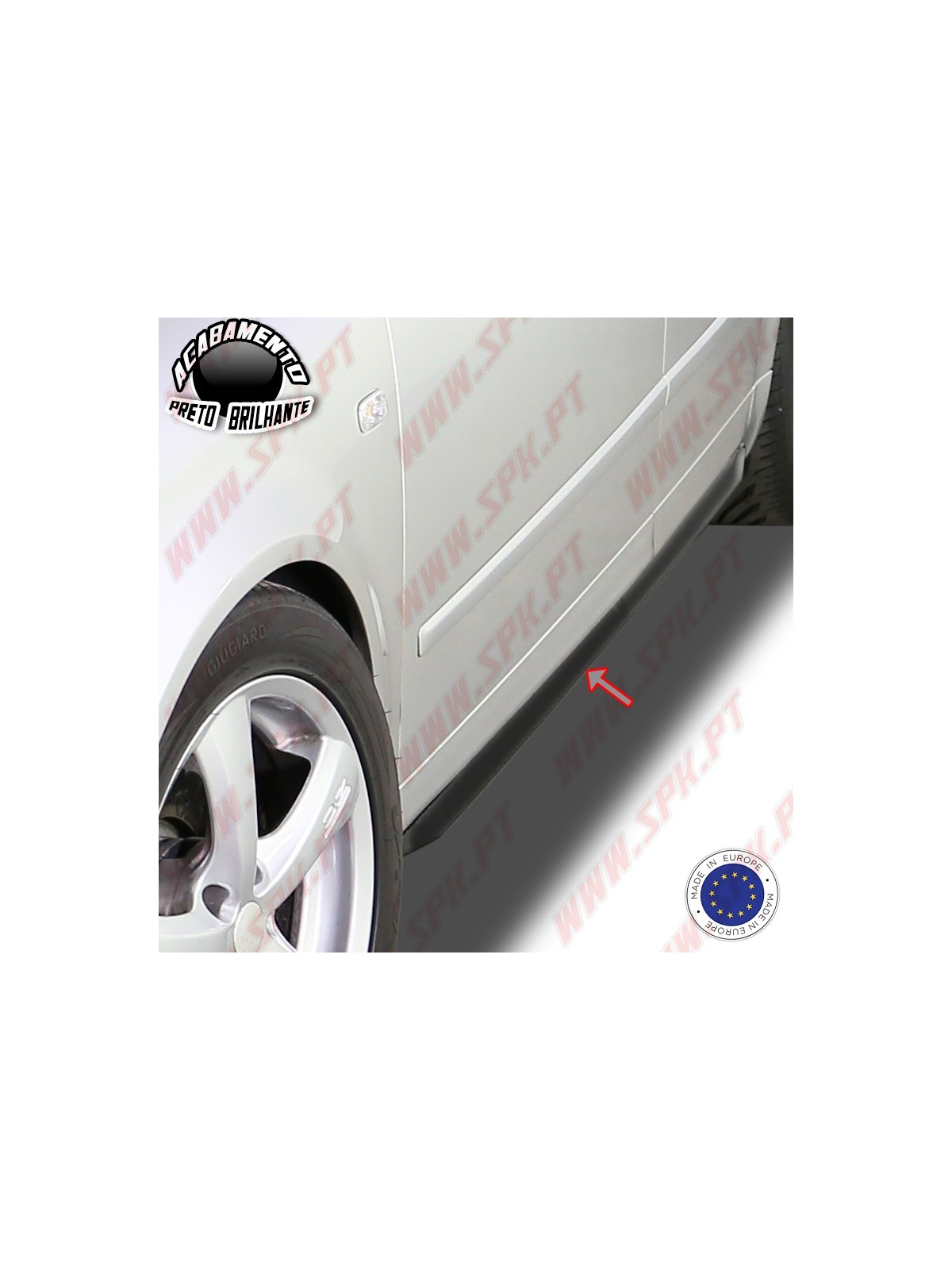 Extensão de Embaladeiras Slim - Audi A4 B6 (2001-2005) Extensão de Embaladeiras Slim - Audi A4 B6 (2001-2005)