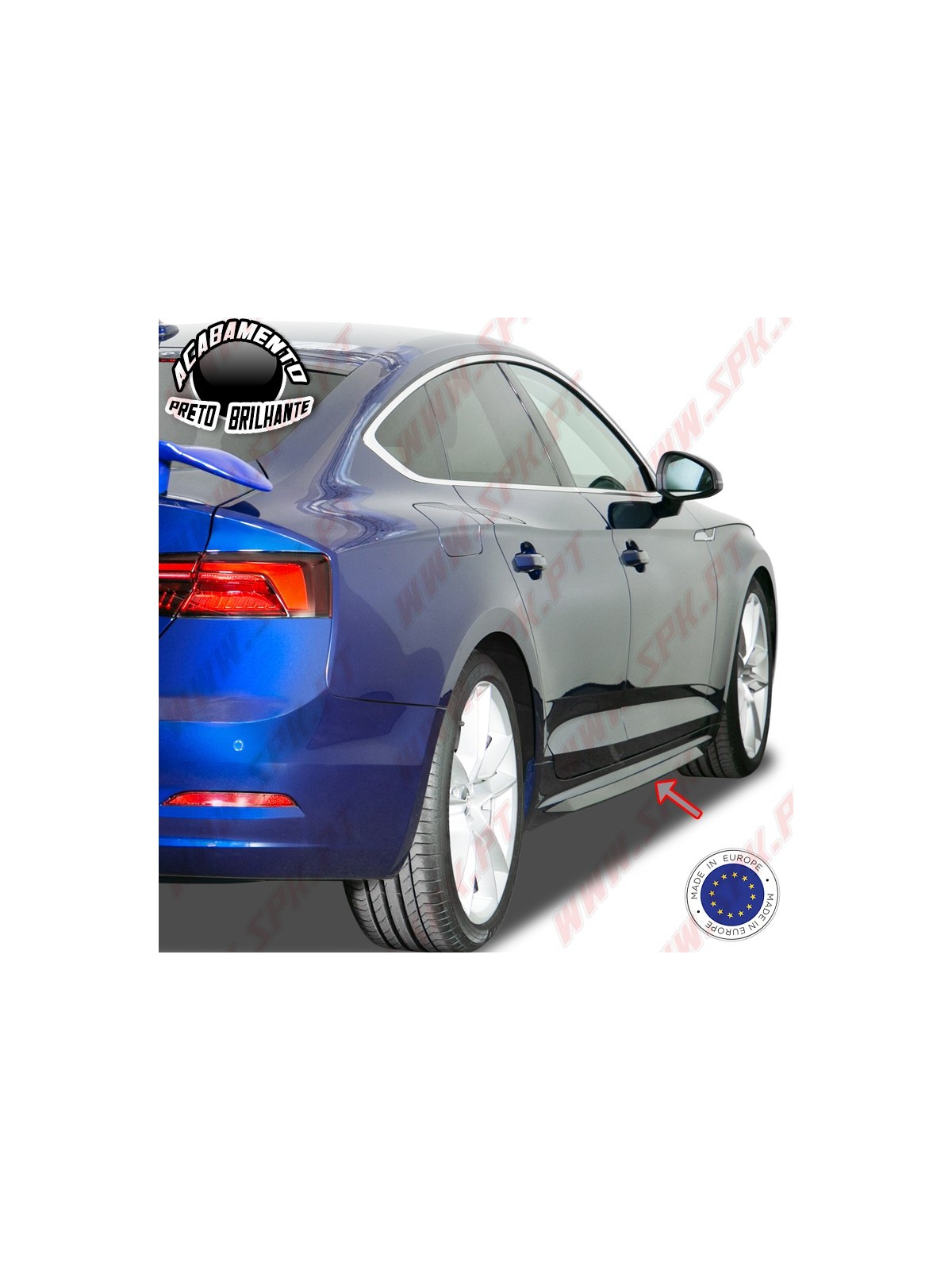 Extensão de Embaladeiras Slim - Audi A5 F5 (2017-)