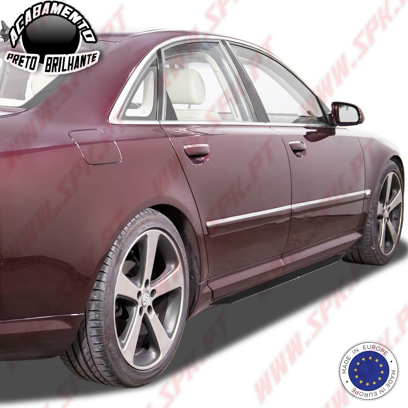 Extensão de Embaladeiras Slim - Audi A8 D3 (2003-2009) Extensão de Embaladeiras Slim - Audi A8 D3 (2003-2009)