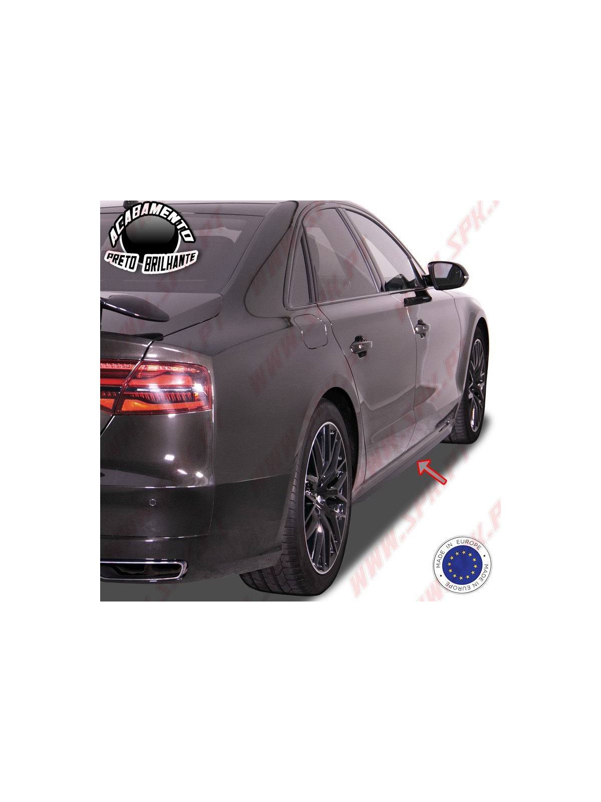 Extensão de Embaladeiras Slim - Audi A8 D4 (2010-2017) Extensão de Embaladeiras Slim - Audi A8 D4 (2010-2017)