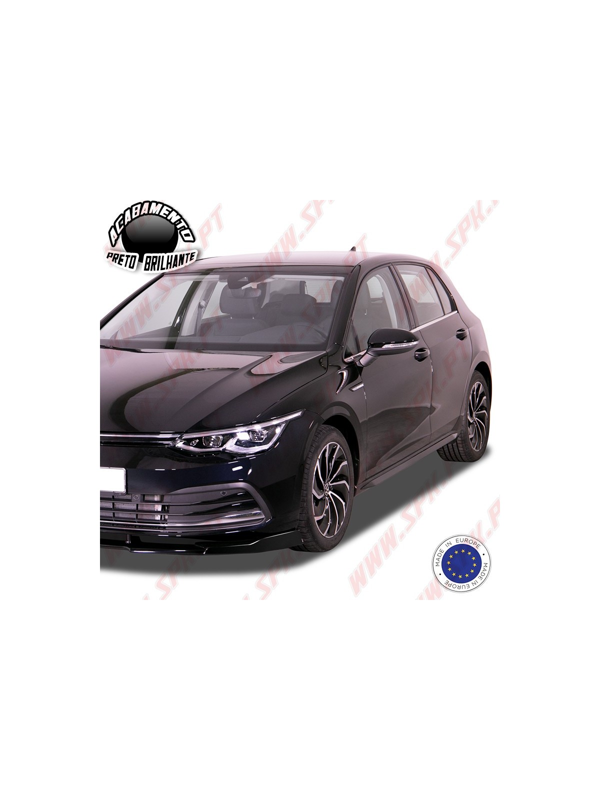 Extensão de Embaladeiras Slim - VW Golf 8 (2019-) Extensão de Embaladeiras Slim - VW Golf 8 (2019-)