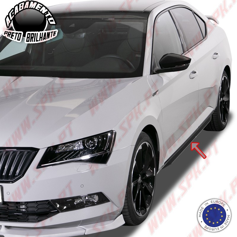 Extensão de Embaladeiras Slim - Skoda Superb 3 (2015-2020)