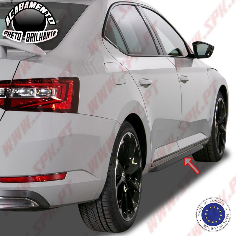 Extensão de Embaladeiras Slim - Skoda Superb 3 (2015-2020)