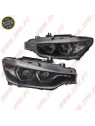 Faróis Angel Eyes 3D Yellow / Black - BMW F30 / F31 (2011-2015) Faróis Angel Eyes 3D Yellow / Black - BMW F30 / F31 (2011-2015)