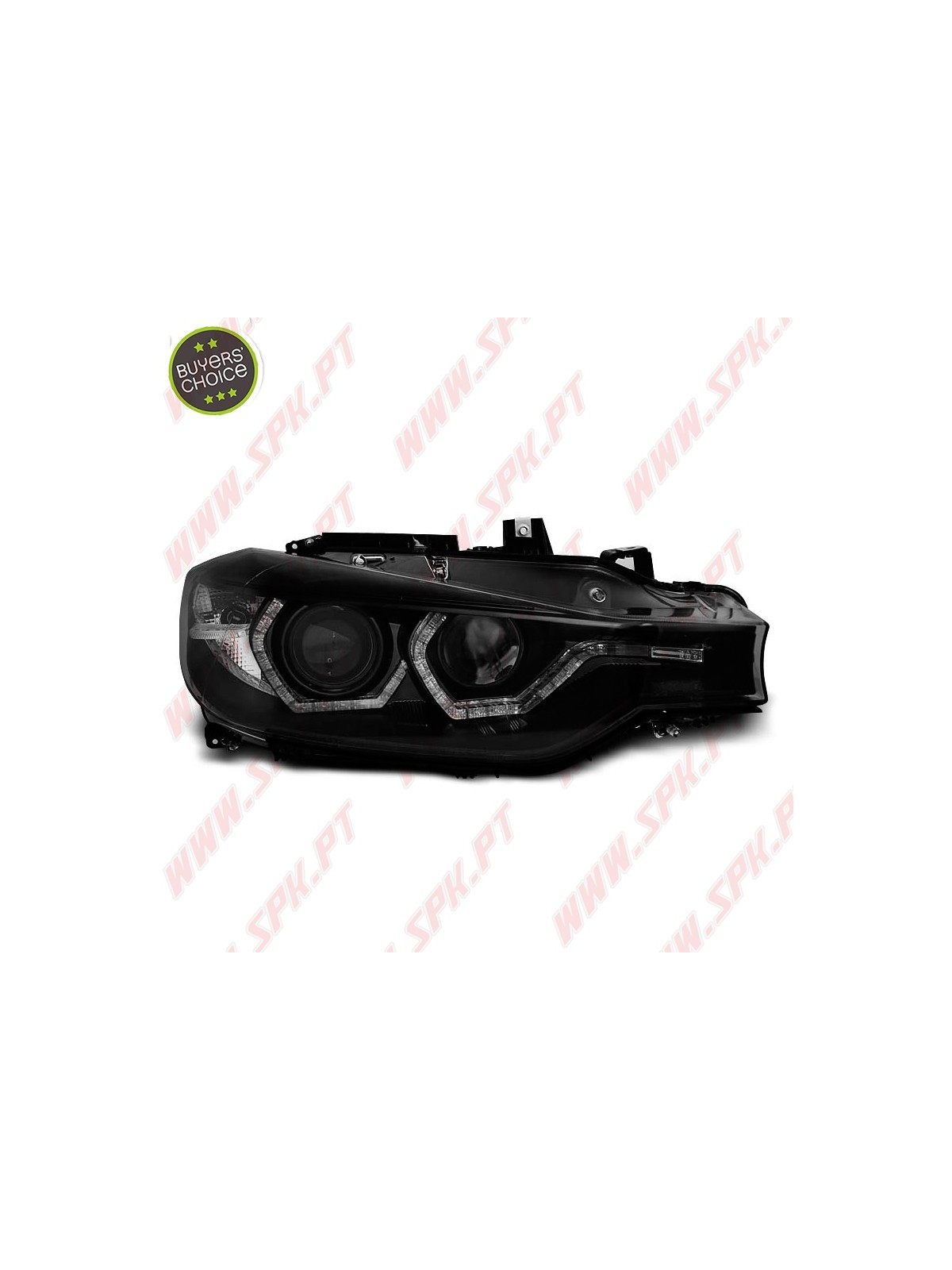 Faróis Angel Eyes 3D / Black - BMW F30 / F31 (2011-2015) Faróis Angel Eyes 3D / Black - BMW F30 / F31 (2011-2015)